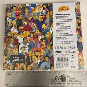 The Simpsons: Weekly Planner with Sticky Notes NEW